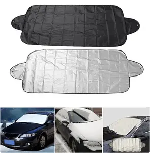 Automobile windshield snow protection sunshade - resistant to wear and tear, waterproof, UV protection, heat insulation. Suitable for summer outdoor car front windshields.