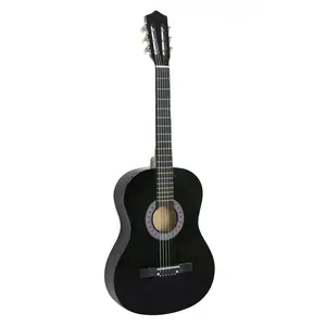 SUPERDEAL 38in Acoustic Guitar for Beginners  With Guitar Case, Strap, Tuner and Pick for Starter 38in