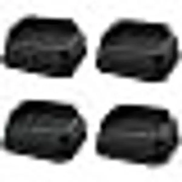 4 Pack Stackable Treadmill Riser Blocks, for Gym and Home Use | DIY Adjustable Height, Leveling & Uphill Training, Stackable Design, Heavy Duty 4000 lbs