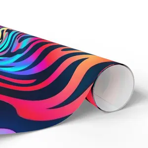 Rainbow Cheetah Print Wrapping Papers - Fine Art 90gsm, Matte/Glossy, Three Sizes