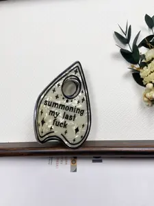 Y2K Style Heart Acrylic Hair Claw, Personalized Print Text And Star Patterns Fashion Accessory, Women's Daily Party Use