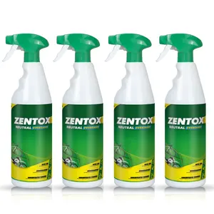 Zentox Neutral Bike and Motorcycle Degreaser & Cleaner – Chain, Chassis & Engine Waterless Concentrate - 4 x 33 fl oz