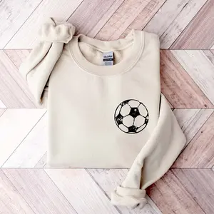 Soccer Sweatshirt, Soccer Mom Crewneck, Game Day Sweatshirt for Women, Soccer Dad Shirt, Sports Mom Sweater, Trendy Soccer Apparel