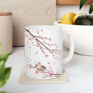Sakura Coffee Mug Japanese Cherry Blossom Ceramic Mug