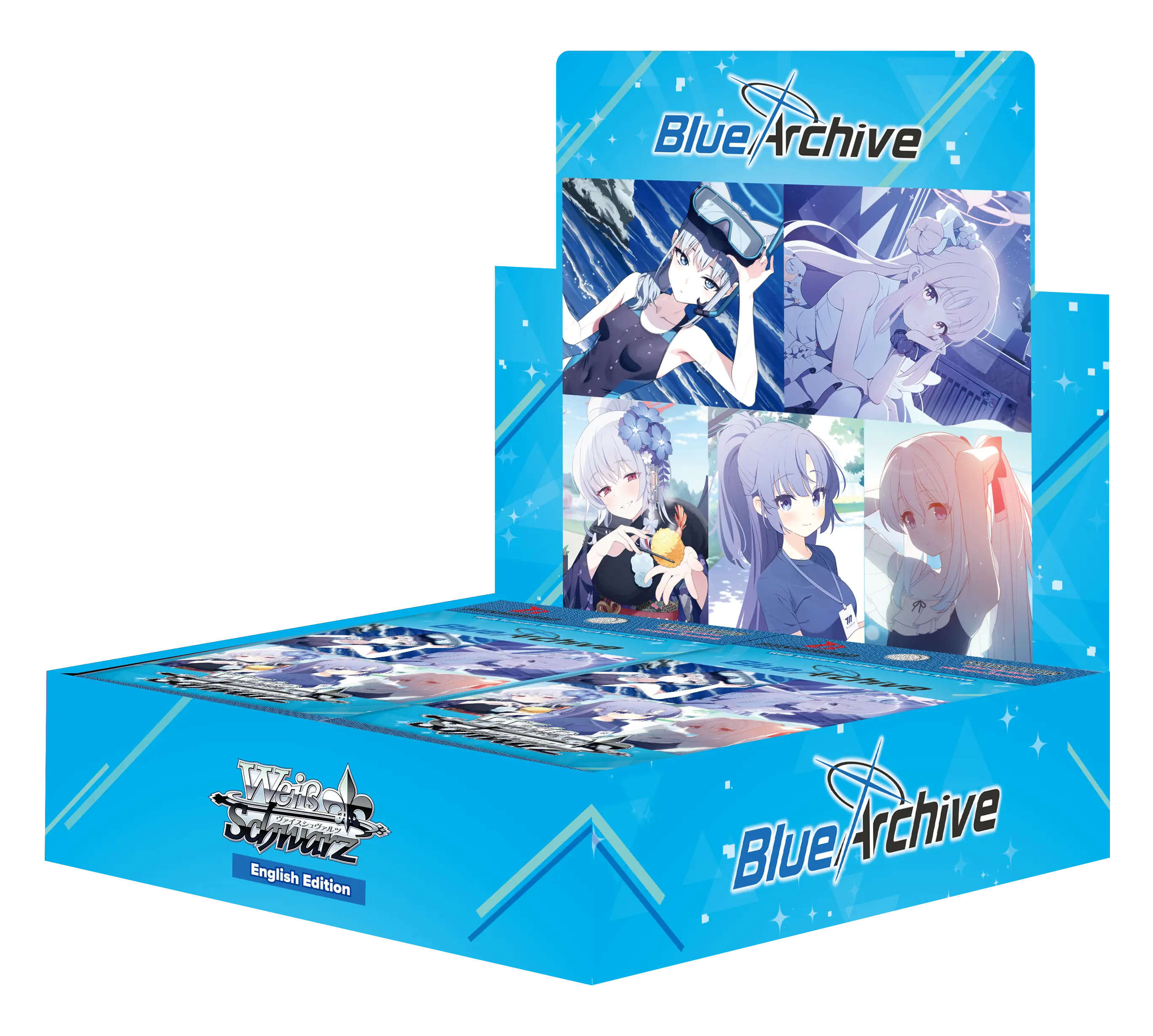 Blue Archive English 1st Edition Trading Card Game Box