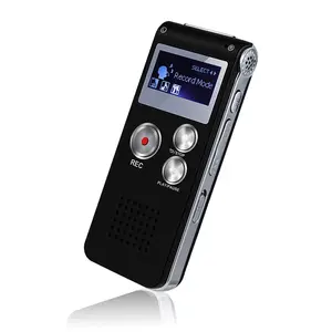 8g/16g/32GB Digital Voice-Activated Audio Recorder, Portable Mini USB Mp3 Player, Ideal for Lectures, Meetings, Interviews, Playback Included
