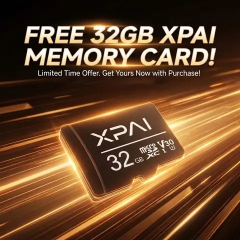 【Attention】【Time-limited-Gift】For our custumer: We make sure that the free memory card will be included in every singel package with the "XPAI" brand. If you don't get it, please contact us and we will refund you!!!