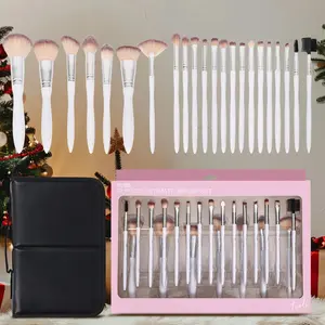Professional Makeup Brush Set with Storage Bag, 22pcs/set Makeup Brush for Powder & Blush & Foundation & Eye Shadow, Makeup Accessories