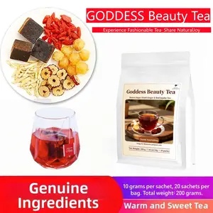 oriental gentlewoman Goddess Beauty Tea Brown Sugar Dried Ginger & Red Jujube Tea naturallybeautiful complexion