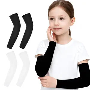 Children Arm Sleeves Set, Breathable Compression Sleeves, Teen Boys Girls Baby Arm Guards, Sports Running Accessories, Comfortable and Durable, Ideal for Kids
