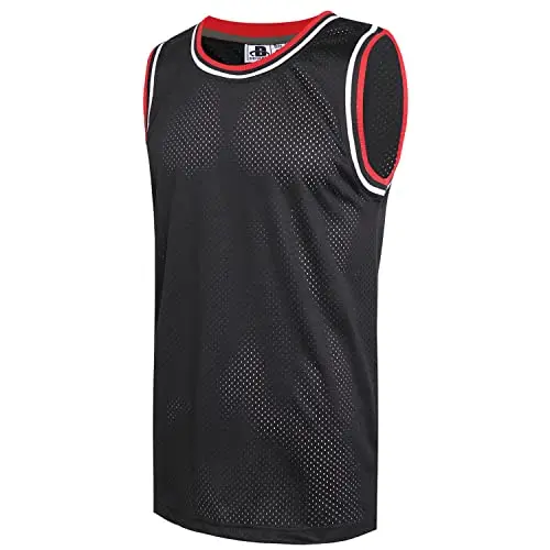 Red Neckline black Jersey