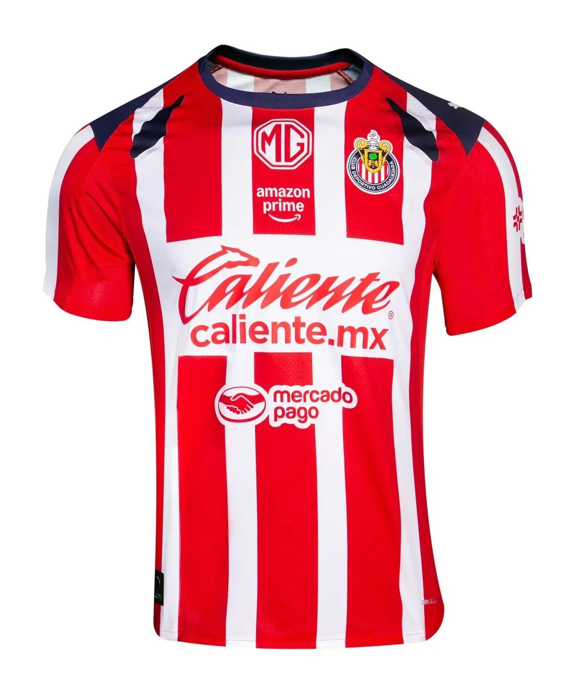 Chivas de Guadalajara 25 26 Home Jersey, Liga Mx Jersey, Mexico Football Shirt, Soccer Jersey, Champion Version