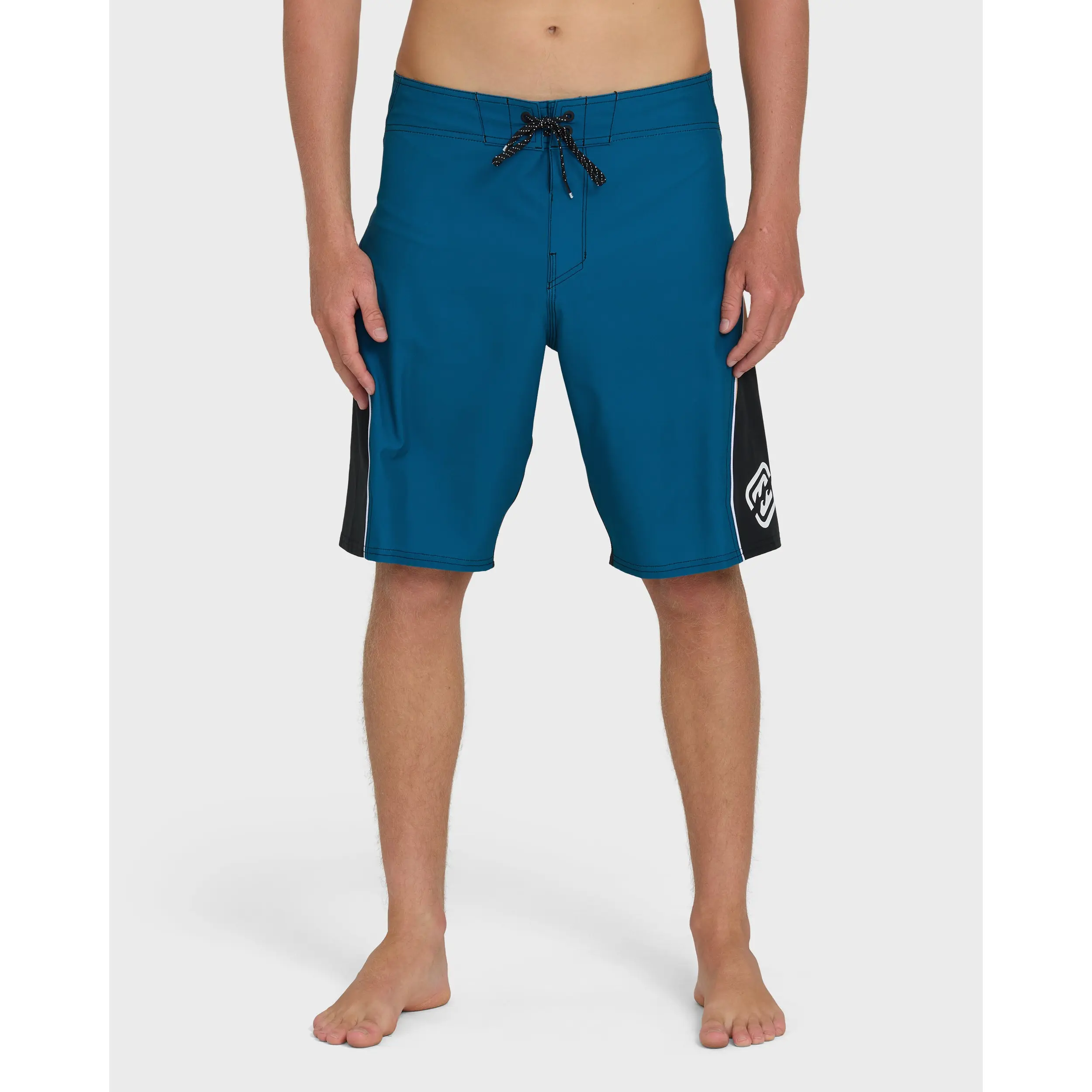 BILLABONG Men's Straddie Pro 20" Boardshorts, 4-Way Stretch Quick Dry Drawcord Zip Pocket, Surf Swim Shorts