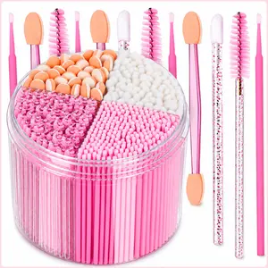 Disposable Makeup Applicator Kit (310 Pcs) - Mascara Wands, Lip Wands, Eyeshadow Applicators, Micro Swabs, Professional Makeup Artist Set