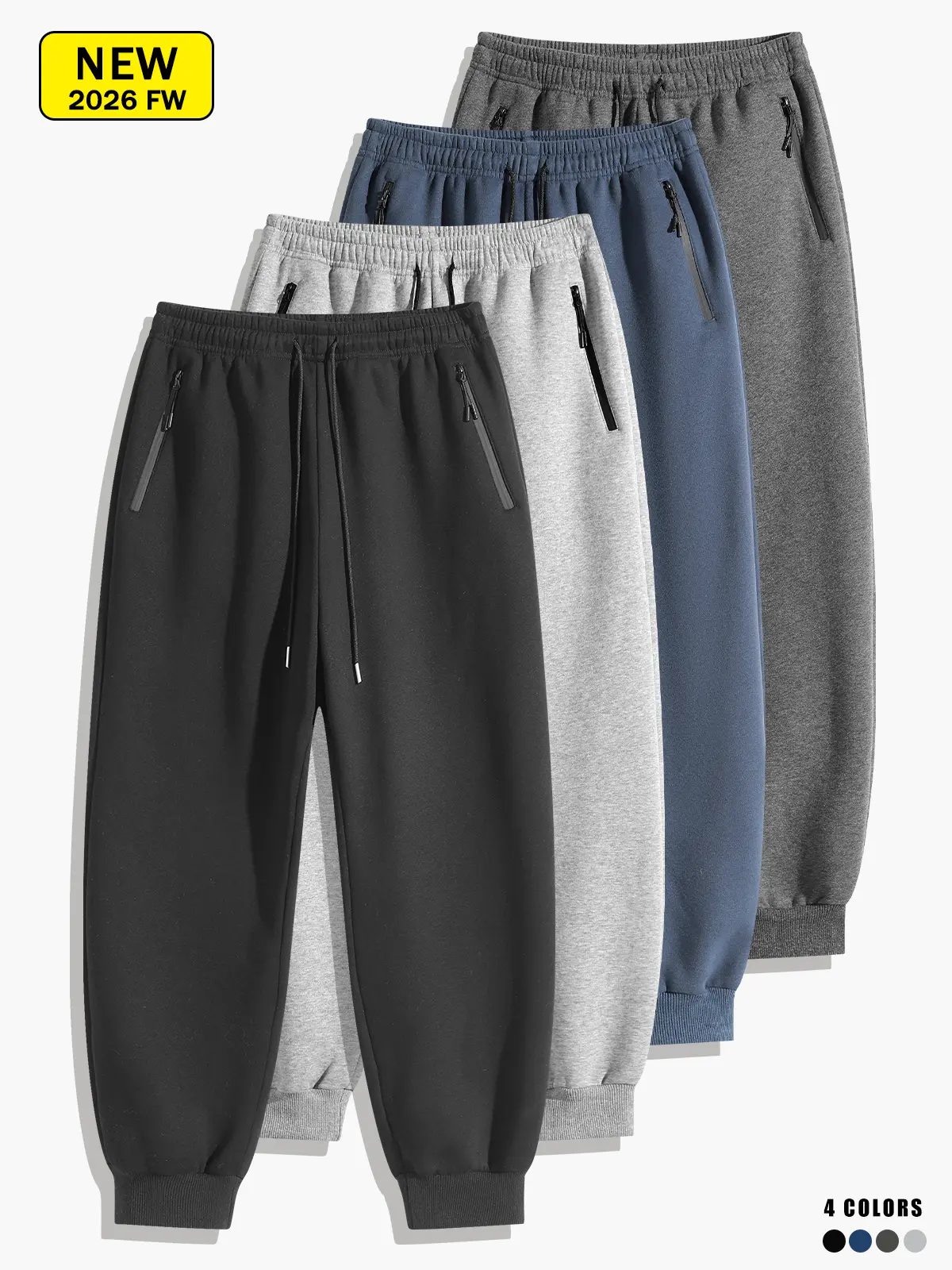 Men’s casual athletic jogger pants for spring and autumn, loose knit sweatpants that are comfortable and breathable, suitable for fitness, running, and other outdoor activities.