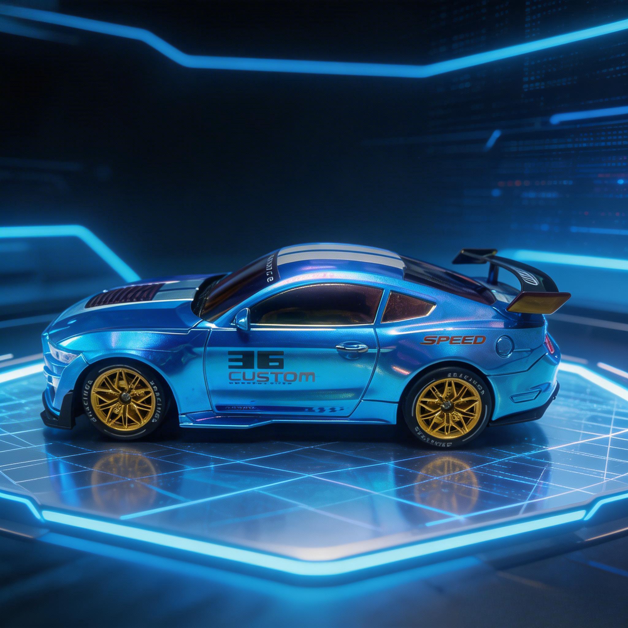 RC 4WD Remote Control Car 2.4G Full Scale High Speed Racing Toy for Kids Perfect for Outdoor Racing Indoor Play Birthday Gifts Holiday Presents and Collection