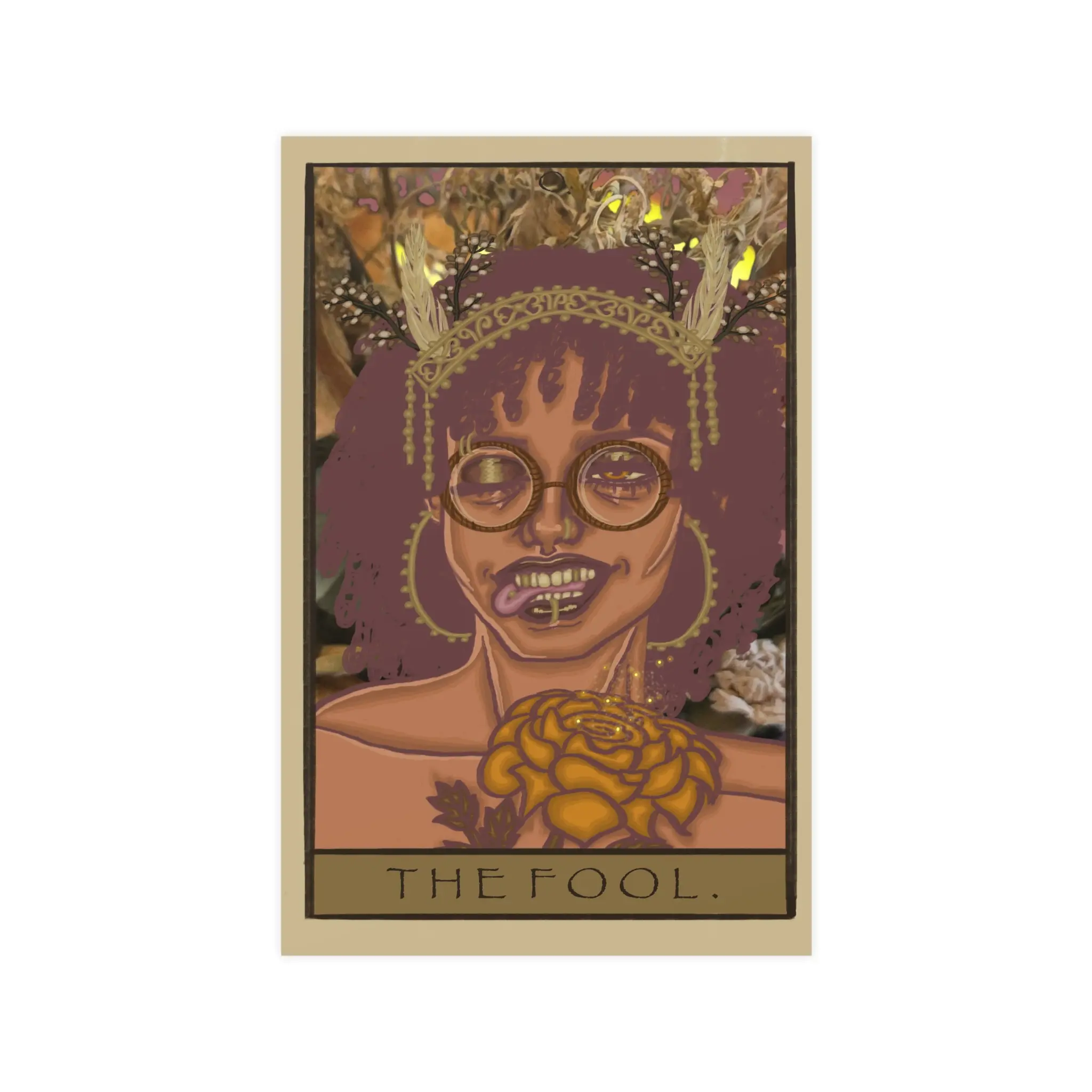 The Fool Tarot Card Posters