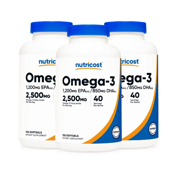 3-Pack Omega-3 Softgel