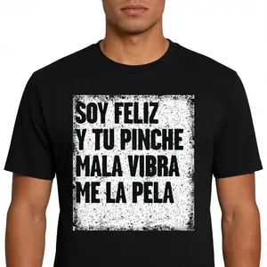 Mexican Themed T-Shirt, Unisex Heritage Graphic Tee, Sarcastic Sayings Novelty Short Sleeve Apparel for Men and Women, Aesthetic Cultural Fashion Top, Spanish Quote Humor Streetwear Shirt