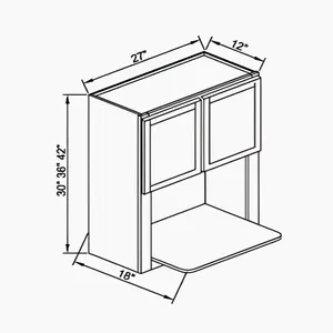 Wall Microwave Cabinet