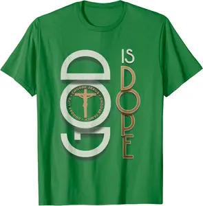 God is Dope: Choose Jesus. Choose Family. Choose Life. T-Shirt - Peterbauti Shop 63B09YX664G5