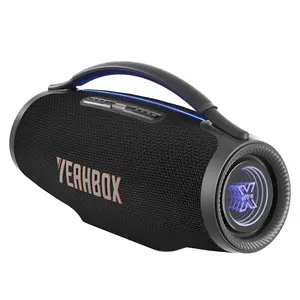YEAHBOX Sonic Boom Ultra Portable Bluetooth Party Speaker, 300W Rated / 500W Peak, True 3-Way 5-Driver System, 6×9 Racetrack Woofer, Dual Passive Radiators