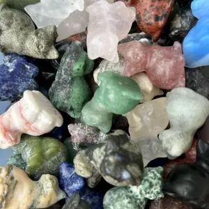 Mini Crystal Cat Carvings| Choose Your Material| One Piece