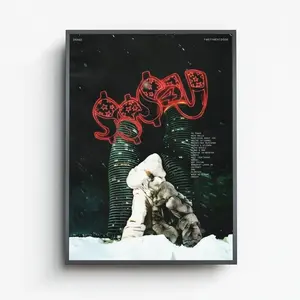 Drake Album Poster, SSS4U Album Art Print, Rap Music Poster, Urban Wall Decor, Hip Hop Album Cover