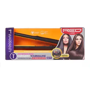 RED by KISS Ceramic Tourmaline Flat Iron RED by KISS Ceramic Tourmaline Flat Iron