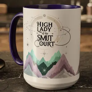 High Lady of the Smut Court Mug â€“ Fantasy Fan - acr10054