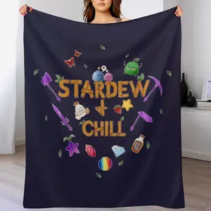Stardew and Chill Blanket. Smooth and Light available for Four Seasons and Four Size.