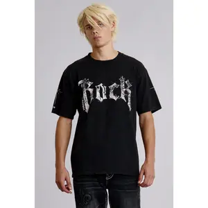 Rock Tee in Black