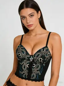 Women's Gothic Snake Print Dara Halter Top, Dark Punk Streetwear, Underwear, Perfect Inner Layer for Dates, Stylish Party Wear