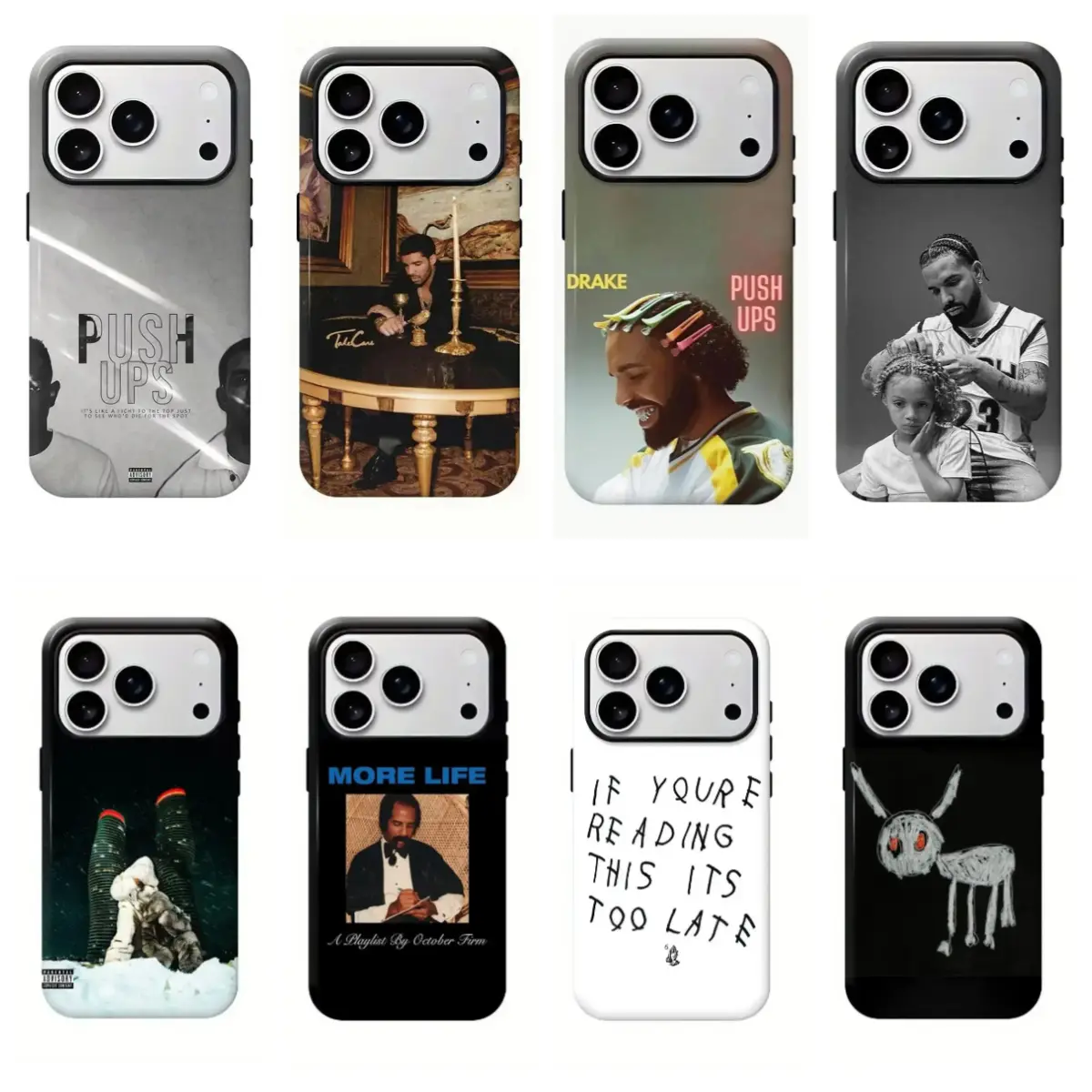 Drake Classic Album Smartphone Casing - Handheld Cellphone Cases for iPhone 12/13/14/15/16/17 ProMax, Pro Plus, 17 Air - Stylish Gift for Him/Her, Devices