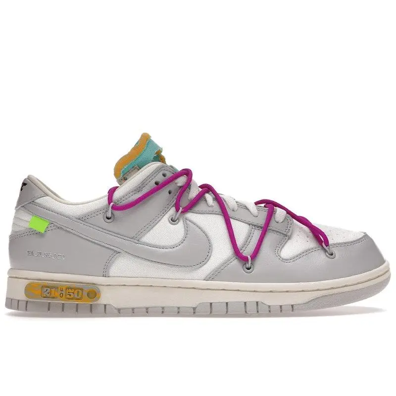 Nike Men's Dunk Low Off-White Lot 21, from StockX
