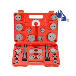 24pcs Universal Disc Brake Caliper Piston Compressor Wind Back Repair Tool Kit for Cars