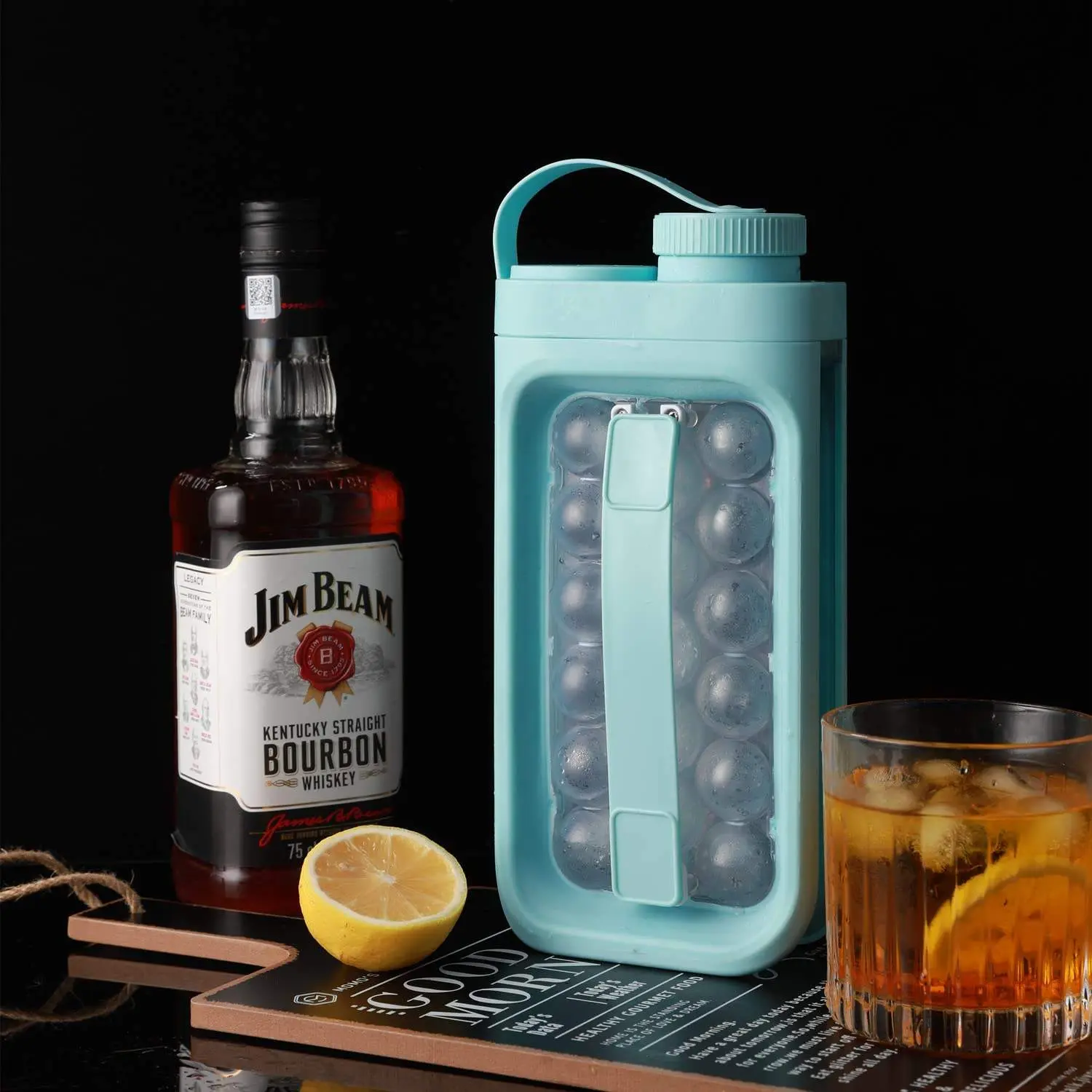 2-in-1 Portable Ice Ball Cold Kettle