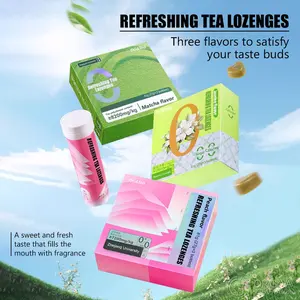 Refreshing Tea Lozenges (27g per bottle ,3 bottles in a carton ,81g for one carton)