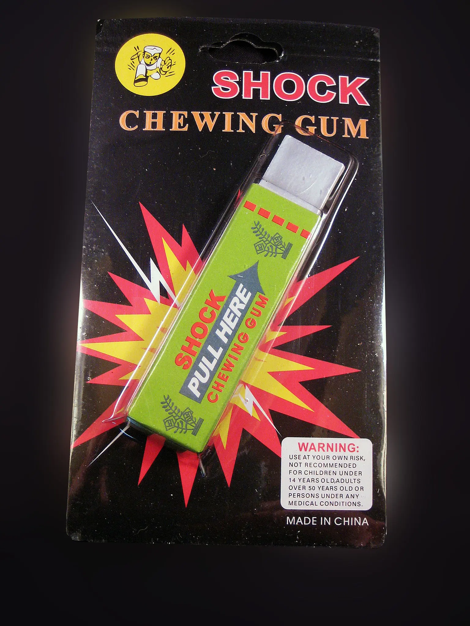 Funny Shock Gum Prank Toy, Novelty Gag Gum Packs for Classic Prank Games, Prank Props, Creative Prank Gift