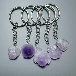 Amethyst Keychain | Natural Crystal | Decor | Gift natural crystal