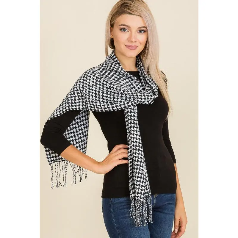 Houndstooth Scarf