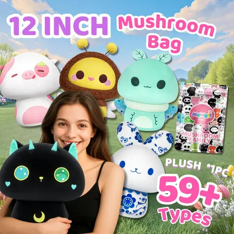 MeWaii 12 in Blind Pack Stuffed Toys - Cuddly Stuffed Animals, Soft Furry Unisex Collectibles, High-Quality Plushies, Stocking Stuffers Gift for Kids, Ideal for Halloween