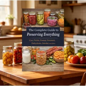 Preserve Everything: Methods for Curing, Freezing, Fermenting, Dehydrating, Salting, Smoking, Storing Fruits, Vegetables, Meat, Milk