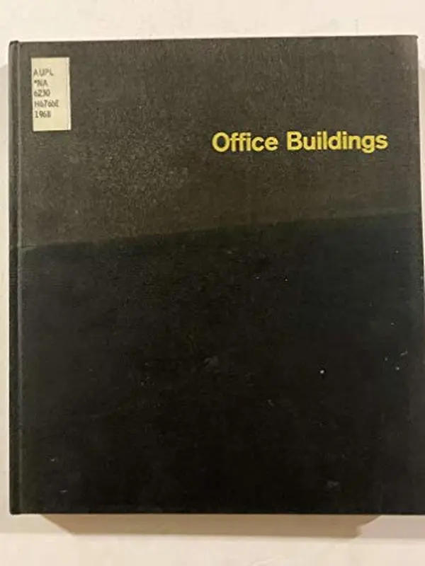 USED Book - Office buildings;: An international survey by Reinhold Hohl (Hardcover) - english