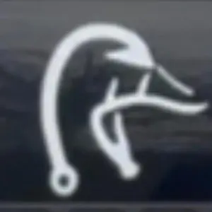 Duck head decal
