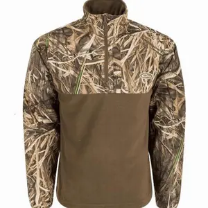 Outdoor Camo Quarter Zip Top | Tactical Hunting Apparel