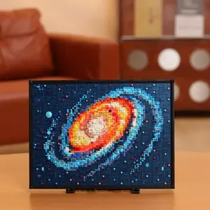 Galaxy Micro Particle Building Set, Building Blocks, DIY Puzzle Assembly, Original Gift Idea, Ideal Birthday Gift, Desktop Decoration, Christmas Gift
