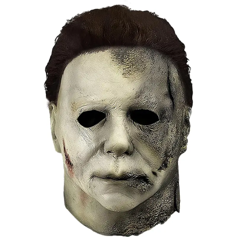 Michael Myers Mask Latex Halloween mask for adult with classic knife costume for Halloween Cosplay