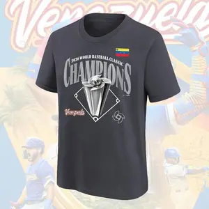 Venezuela Baseball Shirt, 2026 World Baseball Classic Champions Locker Room Tee