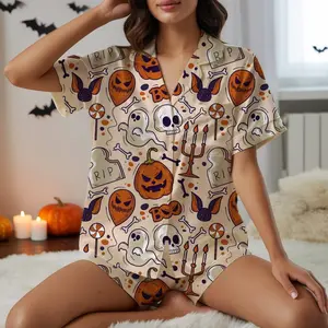 Halloween Pajamas, Womens Halloween, Matching Halloween Pis, Halloween Family, Halloween Ghost, Halloween Gift, Spooky Season